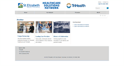 Desktop Screenshot of healthcaresolutionsnetwork.com